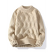 New men's loose casual round neck knitted sweater Nexellus