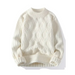 New men's loose casual round neck knitted sweater Nexellus