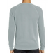 New men's round neck waffle henley shirt Nexellus