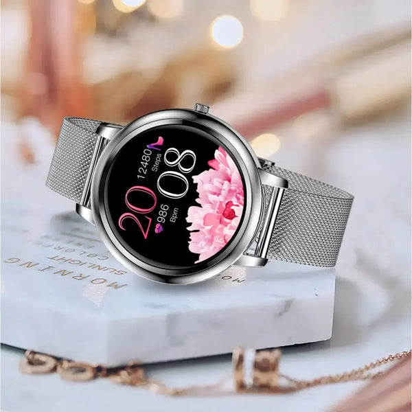 New mk20 smart watch full touch screen 39mm diameter women smartwatch Nexellus