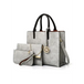 New mother-in-law bag pu women's bag large bag multi-piece set Nexellus