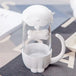 New style cute cat cups tea mug with fish infuser strainer filter home Nexellus