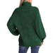 New thick line long sleeve solid color pullover turtleneck sweater Nexellus