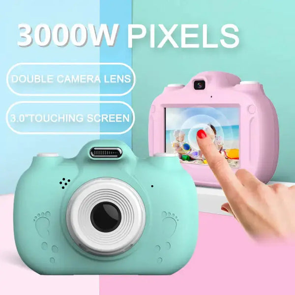 New touch screen wifi kids camera 2800w small slr dual lens kids Nexellus