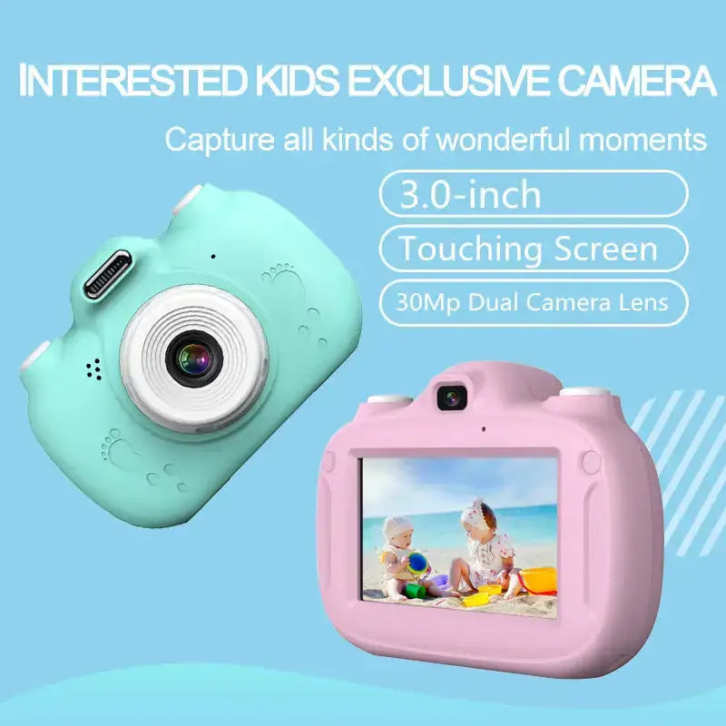 New touch screen wifi kids camera 2800w small slr dual lens kids Nexellus