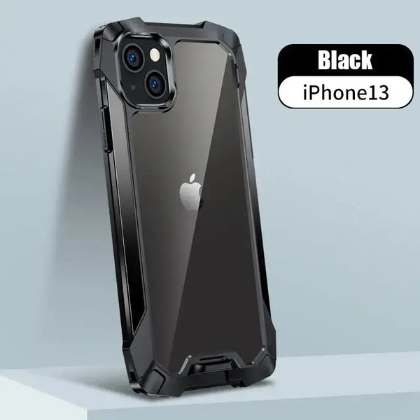 New transparent back panel protective case is suitable for iphone 13 Nexellus