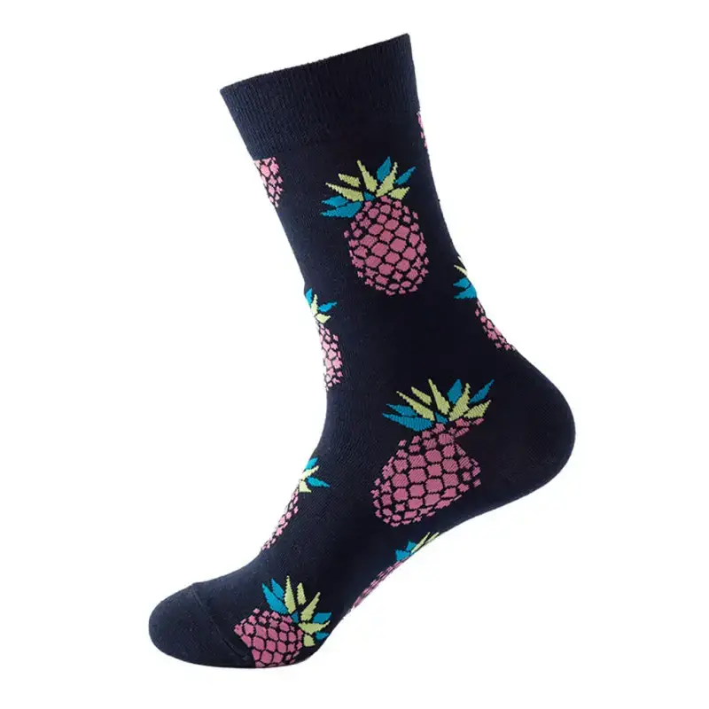 New trendy and fun fruit pattern mid-calf socks Nexellus