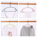 No trace wide shoulder hanger household non-slip clothes rack adult Nexellus