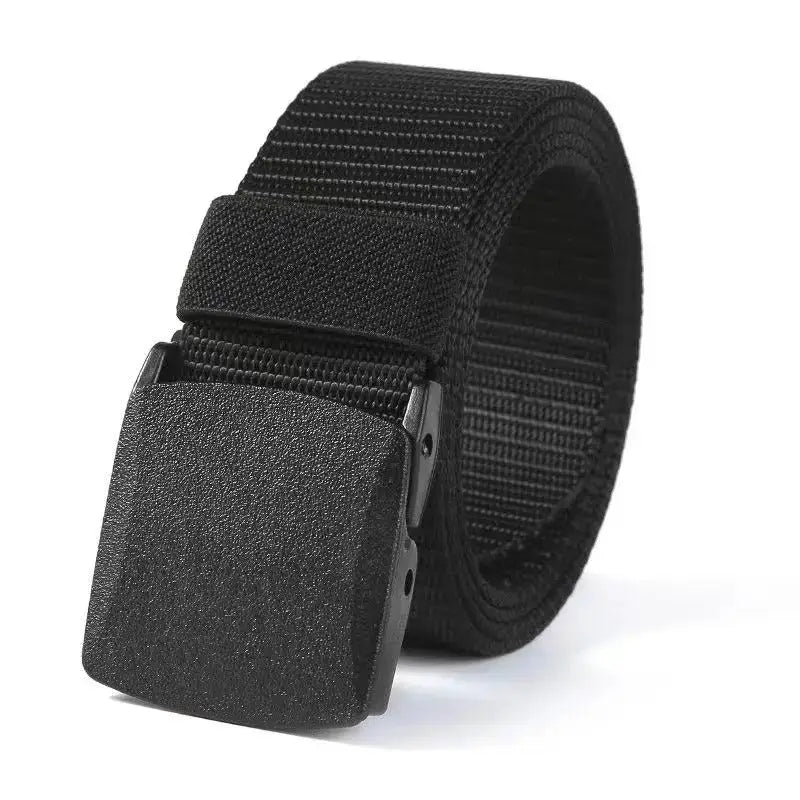 Nylon tactical belt for men's non-metallic outdoor sports belt, Nexellus