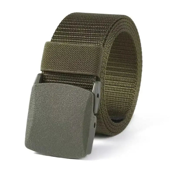 Nylon tactical belt for men's non-metallic outdoor sports belt, Nexellus