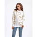 O neck heart-shaped women long sleeve sweater Nexellus