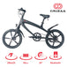 Official carbon black e-bike with built-in speakers &