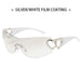 One-Piece Sunglasses Y2K Millennium Hot Girl Style Rimless Sunglasses Vintage Modern Glasses Nexellus