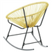 Outdoor acapulco chair poly rattan beige Nexellus