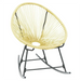 Outdoor acapulco chair poly rattan beige Nexellus