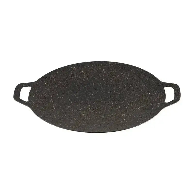 Outdoor camping domestic barbecue pan korean style round portable Nexellus