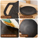 Outdoor camping domestic barbecue pan korean style round portable Nexellus