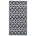 Outdoor carpet black 190x290 cm pp Nexellus