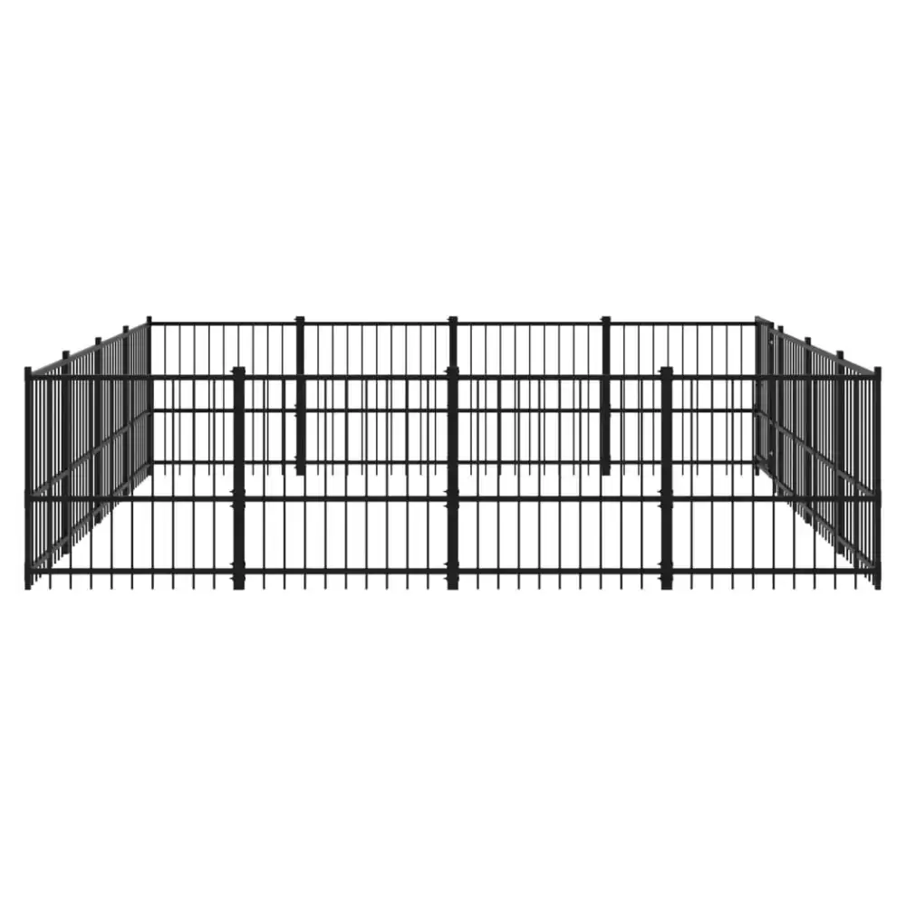 Outdoor dog kennel steel 15.05 m Nexellus