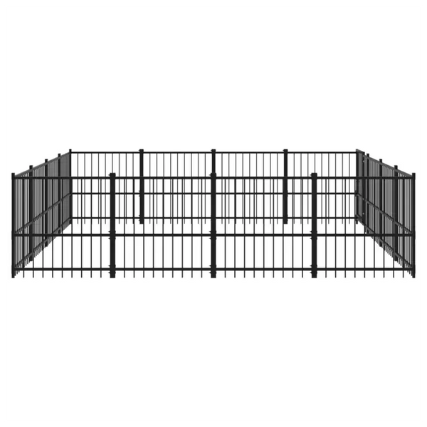 Outdoor dog kennel steel 15.05 m Nexellus