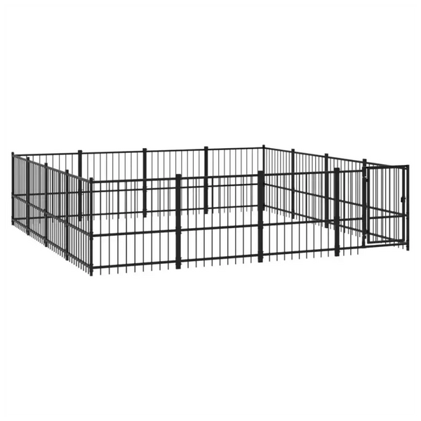 Outdoor dog kennel steel 15.05 m Nexellus