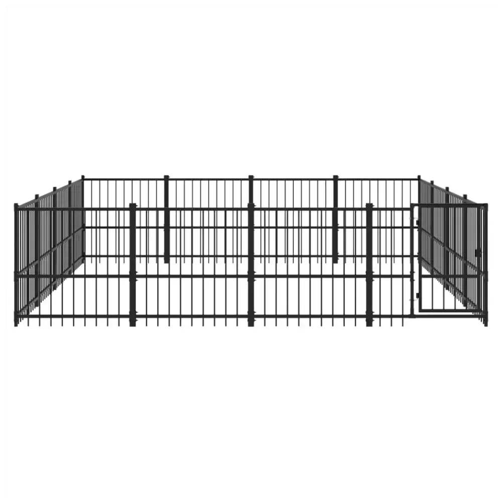 Outdoor dog kennel steel 15.05 m Nexellus