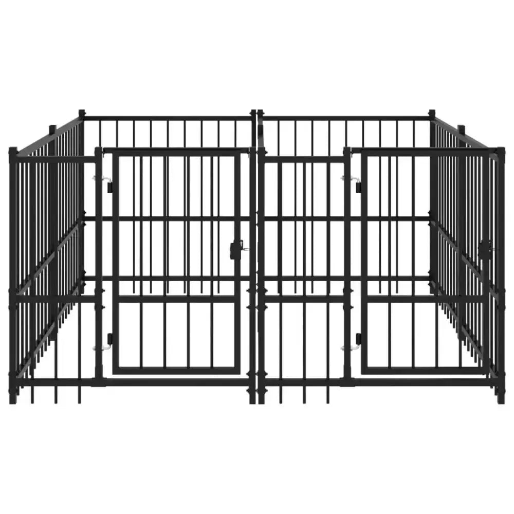 Outdoor dog kennel steel 3.75 m Nexellus