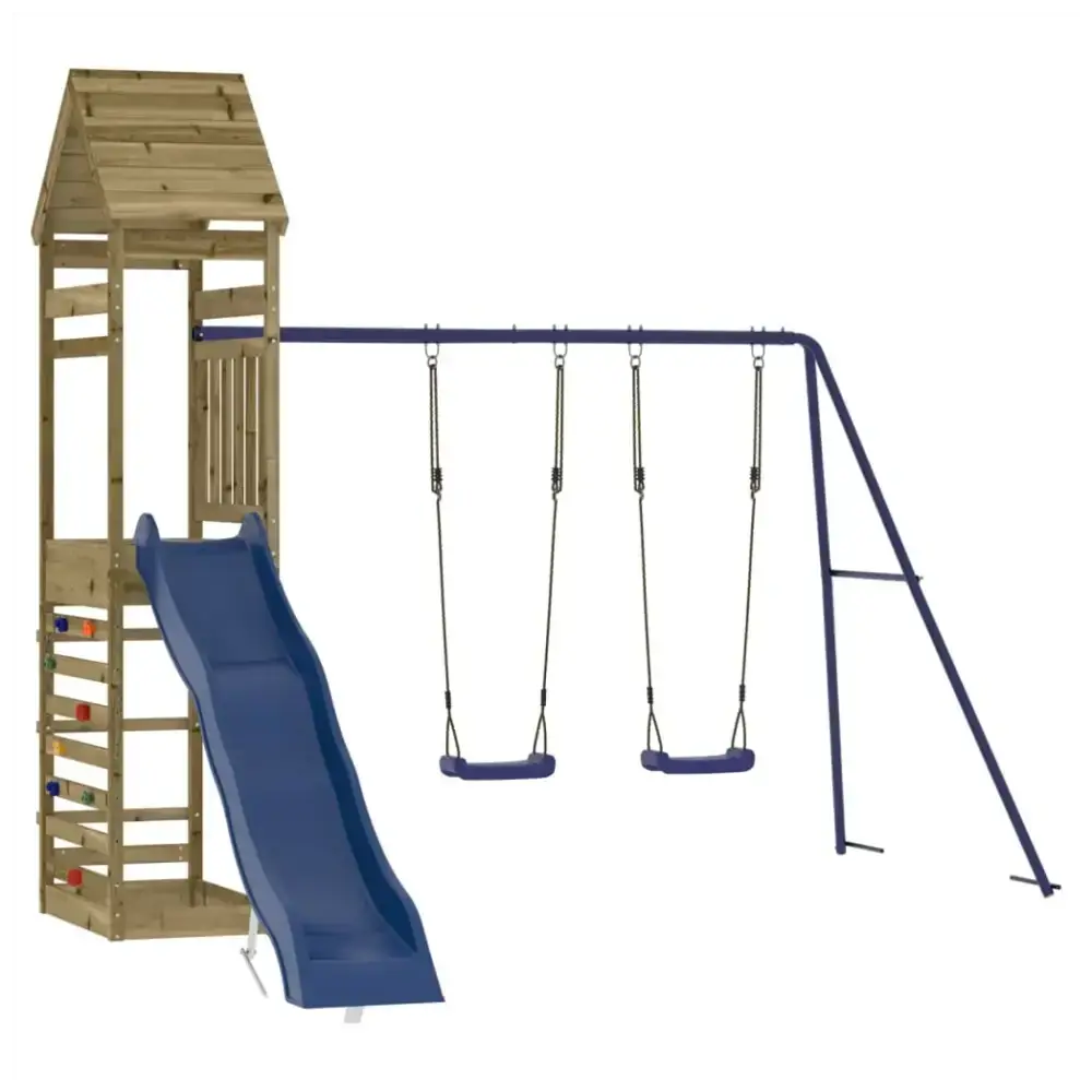 Outdoor playset impregnated wood pine Nexellus