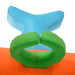 Outsunny kids inflatable bouncy castle w/ inflator, carry bag Nexellus