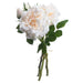 Peachy cream short stem rose bouquet - Summer Stems