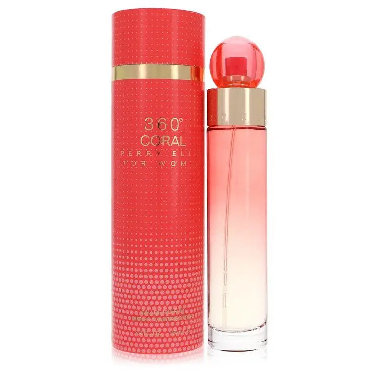 Perry ellis 360 coral eau de parfum spray by perry ellis