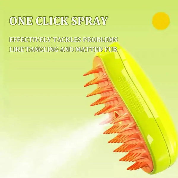 Pet electric spray massage comb steam brush Nexellus