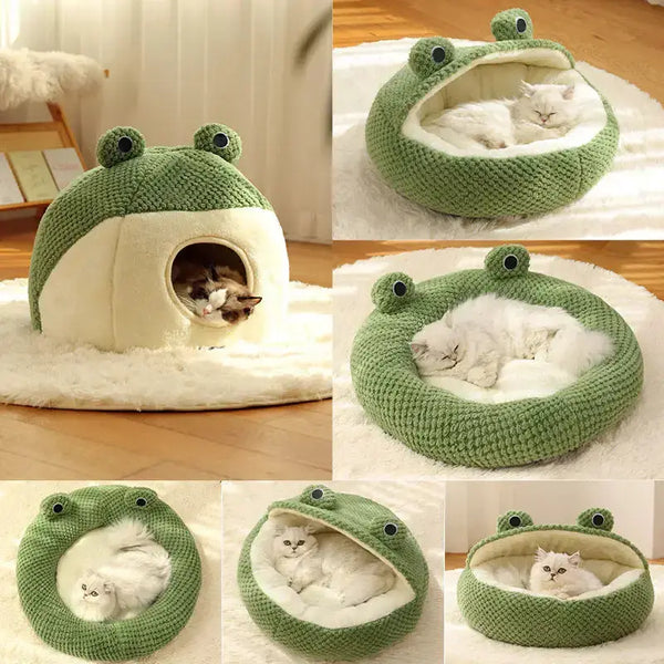 Pet nest small frog series cat nest warm for dog & cat autumn and Nexellus