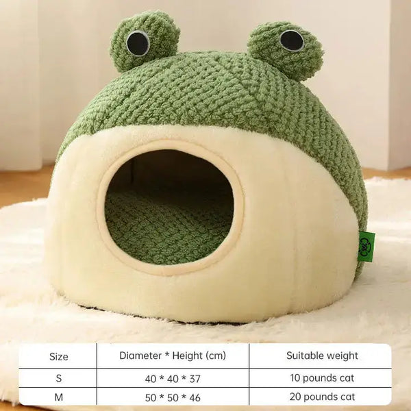 Pet nest small frog series cat nest warm for dog & cat autumn and Nexellus