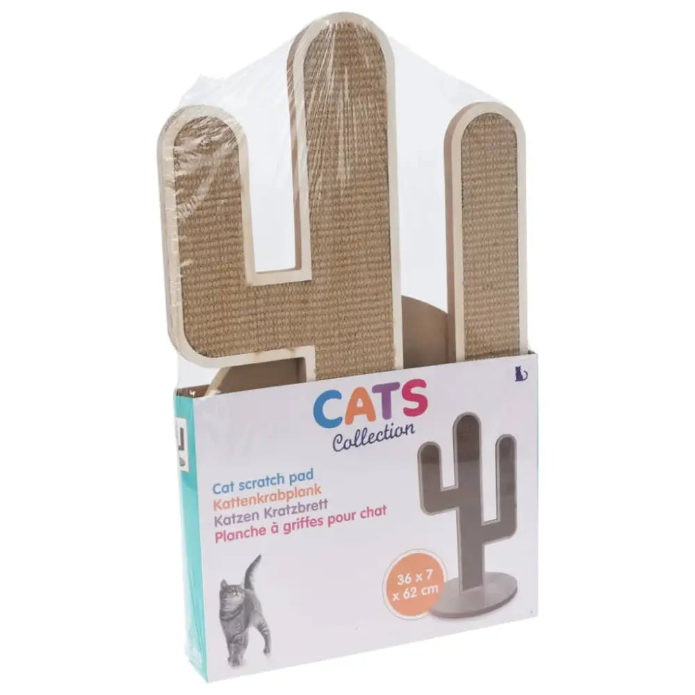 Pets collection cat scratching post cactus natural