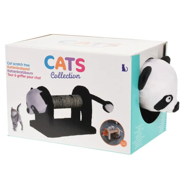 Pets collection cat scratching post panda 51x16x16 cm