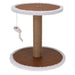 Pets collection cat scratching tree on stand with mouse