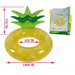 Pineapple backrest inflatable swimming ring new inflatable water ring Nexellus