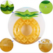 Pineapple backrest inflatable swimming ring new inflatable water ring Nexellus