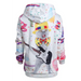 Plus size cat print christmas hoodie Nexellus