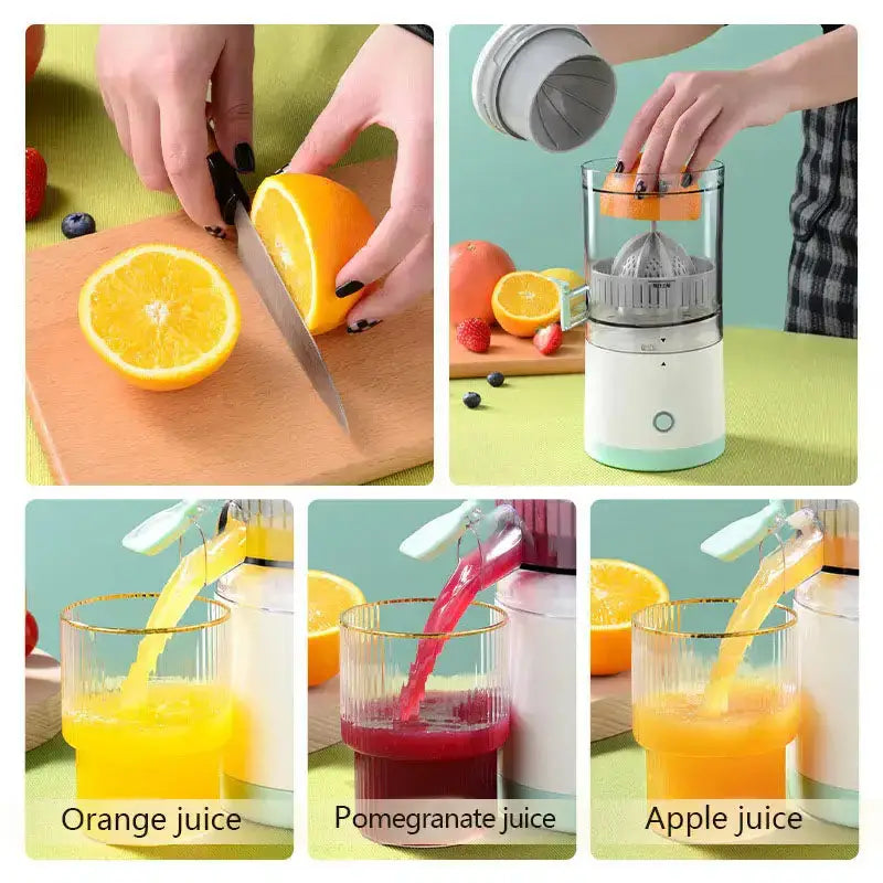 Portable charging usb electric orange juicer household mini juicer Nexellus