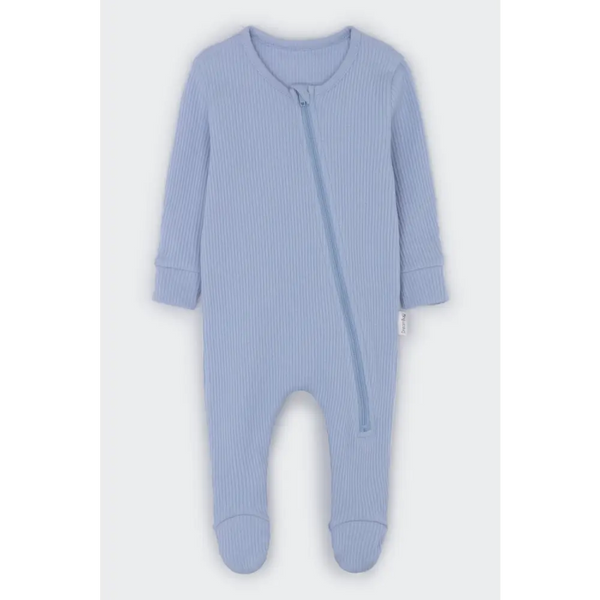 Powder blue sleepsuit