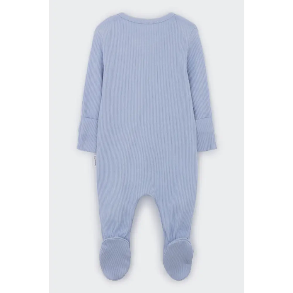 Powder blue sleepsuit