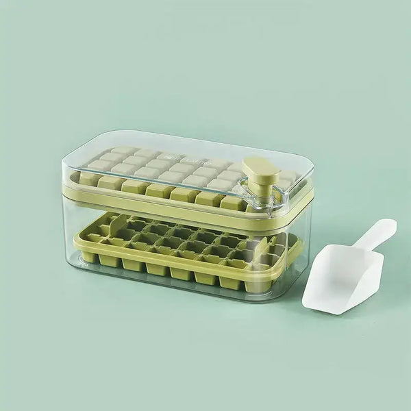 Press out ice box one button for ice removal easy demoulding ice box Nexellus