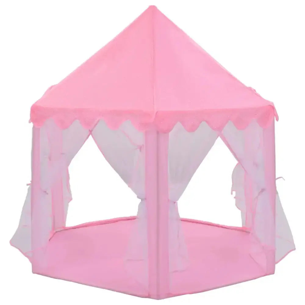 Princess play tent with 250 balls pink 133x140 cm Nexellus