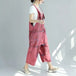 Printed old washed large crotch Women Pants Nexellus