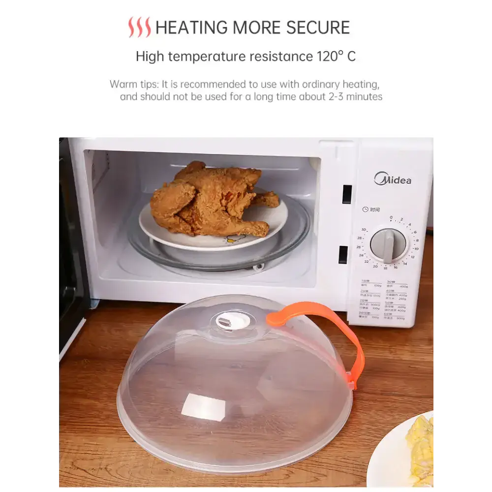 Professional microwave food high-temperature anti-sputtering with Nexellus