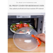 Professional microwave food high-temperature anti-sputtering with Nexellus