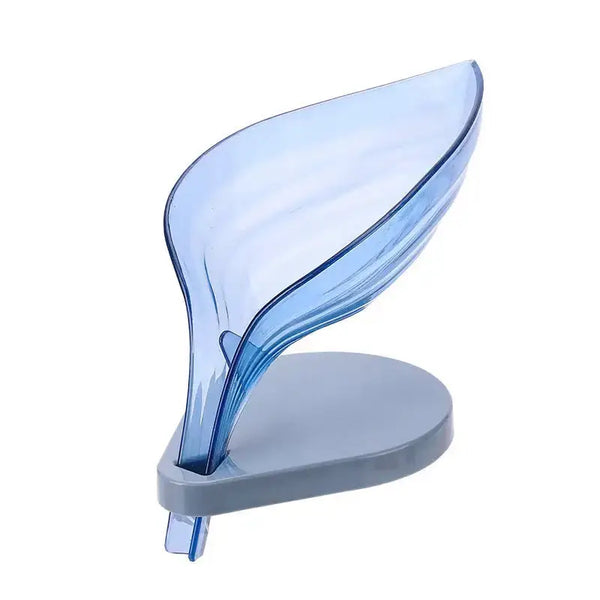 Punch-free leaf soap box bathroom creative suction cup soap box drain Nexellus