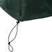 Pvc coated large square 600d waterproof outdoor furniture cover green Nexellus